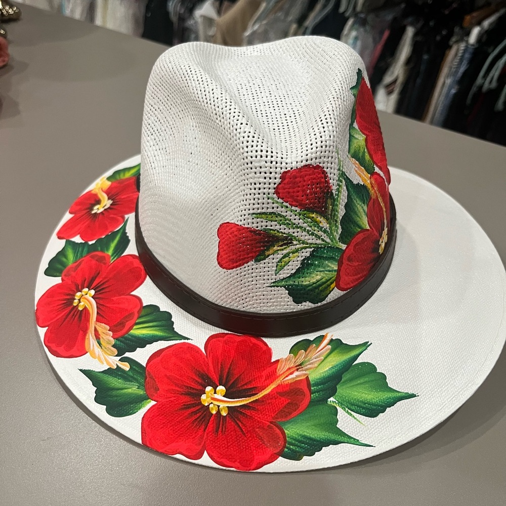 Hand painted hat